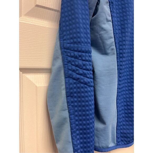 Nike Royal Blue Sphere Thermal Half Zip Warm Up Pullover sz S EUC - Picture 2 of 8